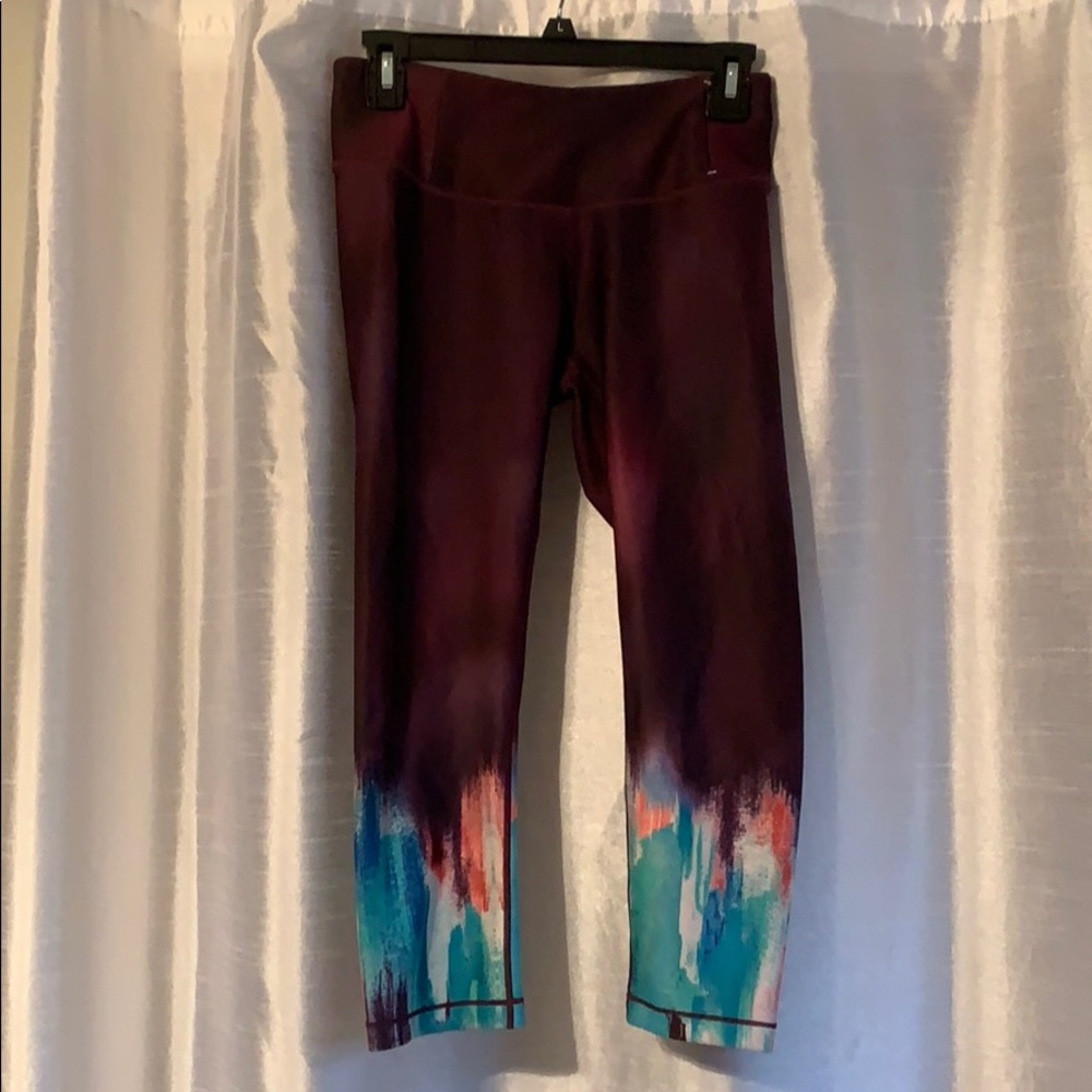 Women’s CALIA plum cropped legging